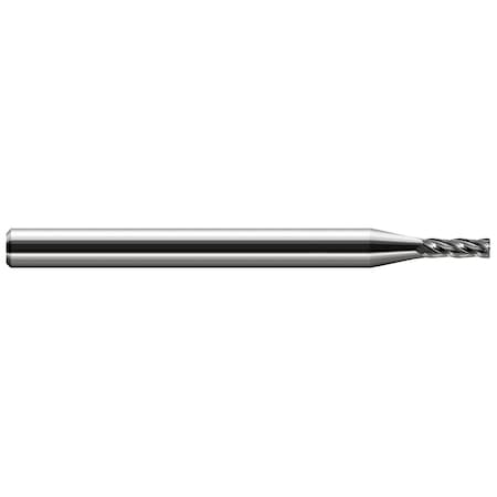 Harvey Tool Mini End Mill-Corner Radius-Long Flute .0620" (1/16) Cutter DIAx.0050" Radius x.2500" (1/4) L of Cut 787593
